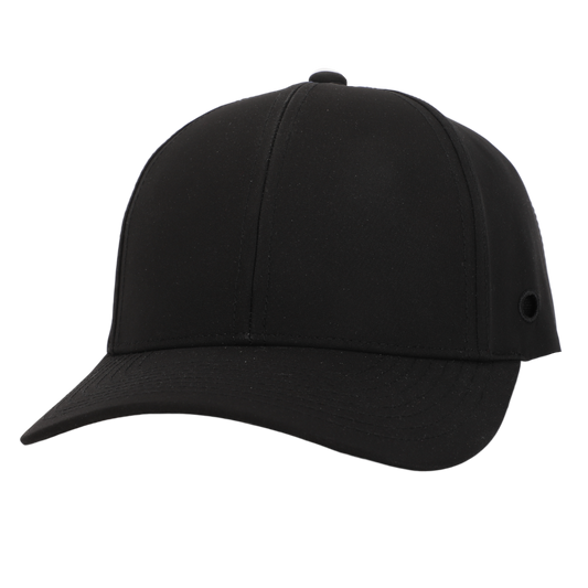 Black Low Pro Waterproof Hat