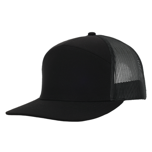 Black Mesh Tradesman Waterproof Hat