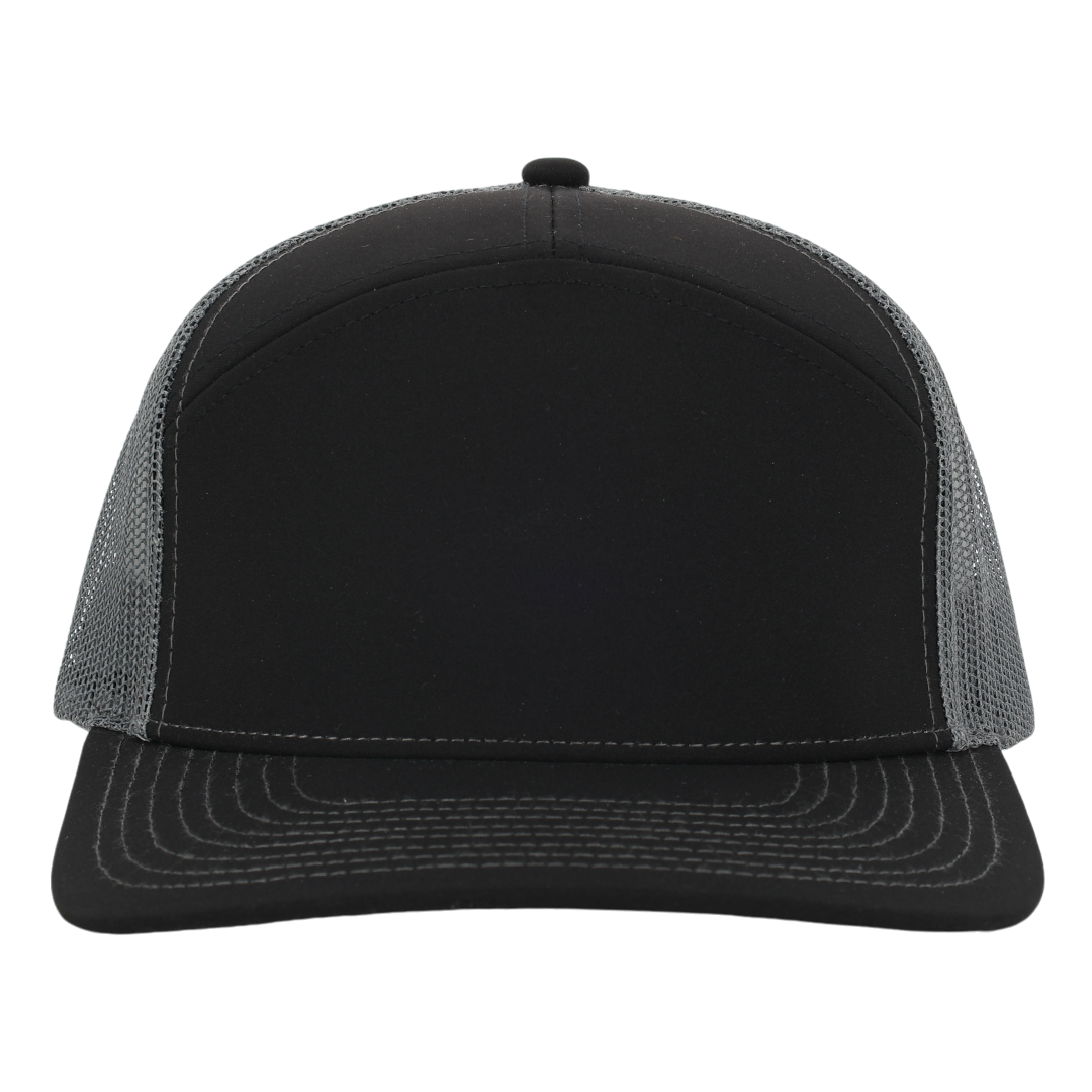Black & Charcoal Mesh Tradesman Waterproof Hat