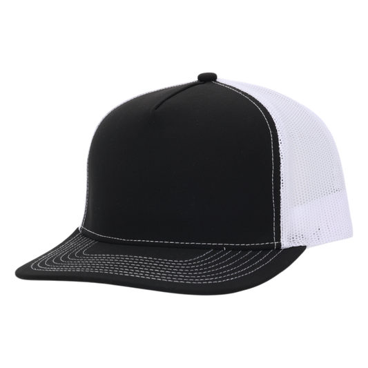 Black & White Mesh Signature Waterproof Hat