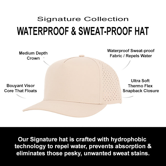 Khaki Signature Waterproof Hat