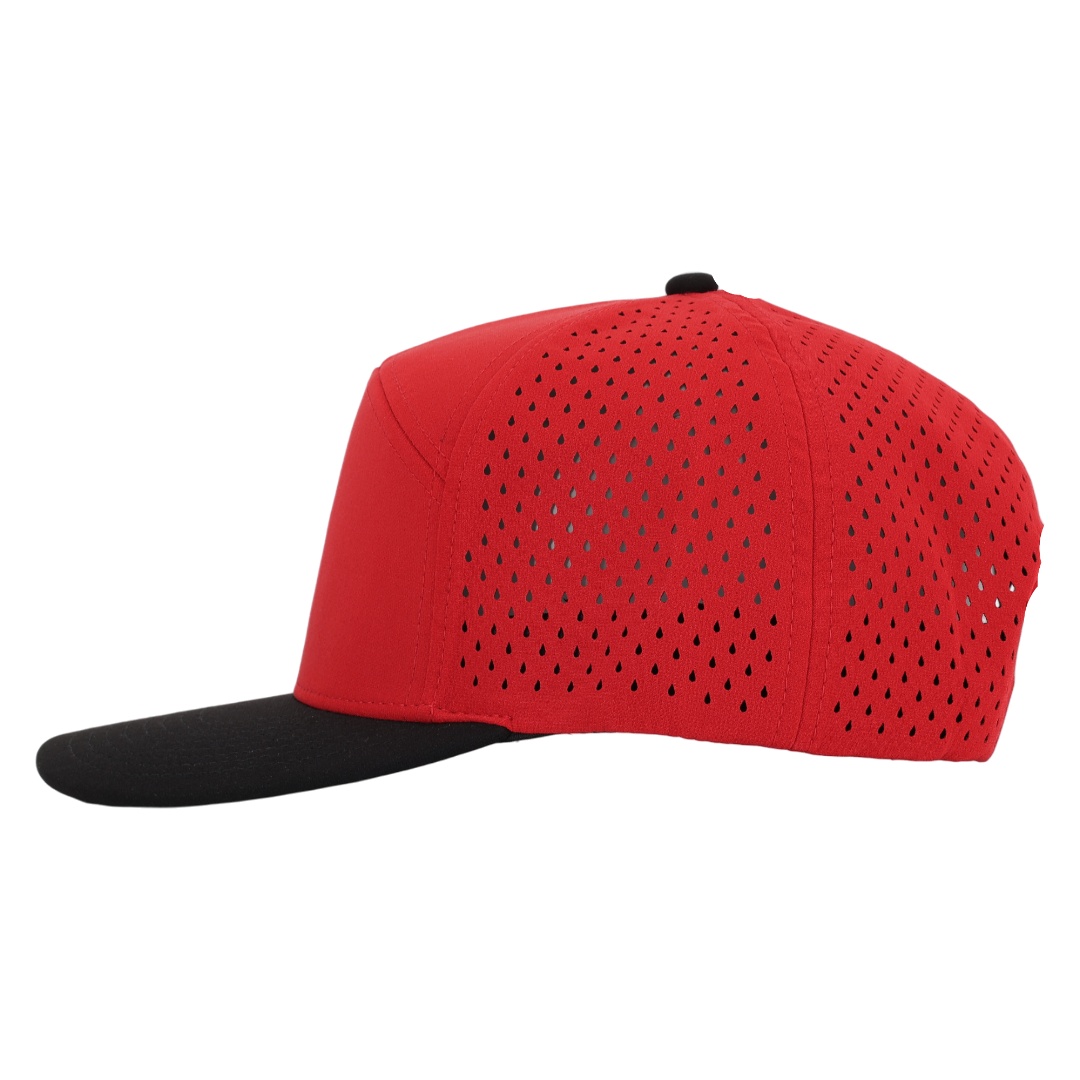 Red & Black Tradesman Waterproof Hat