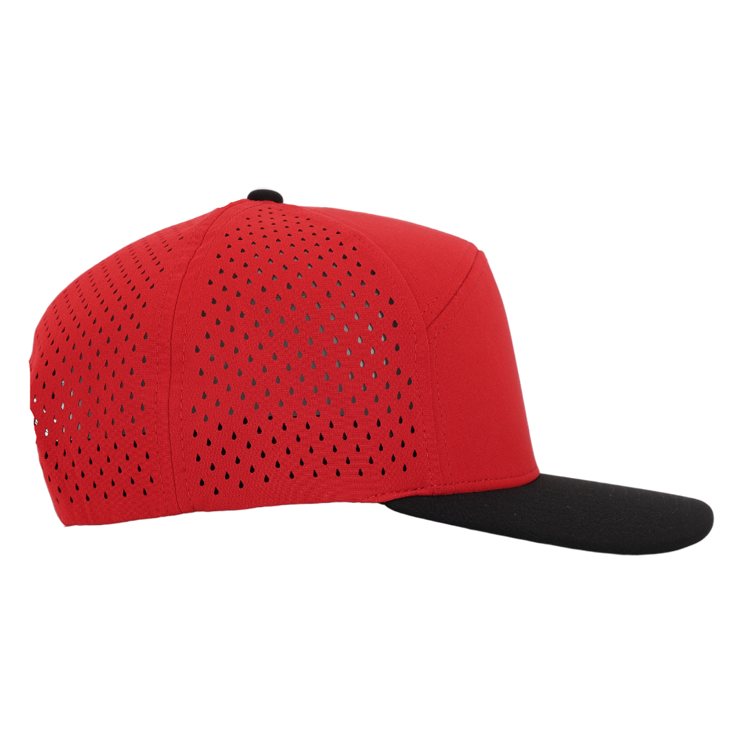 Red & Black Tradesman Waterproof Hat