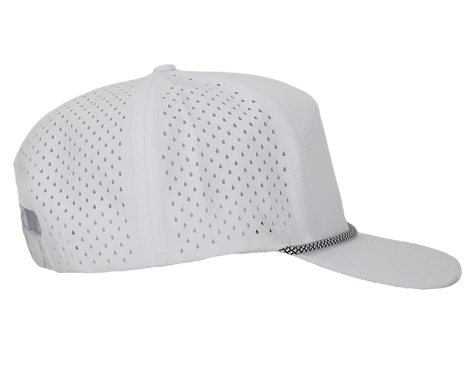 White Tradesman Waterproof Hat