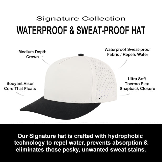 Tan & Black Signature Waterproof Hat
