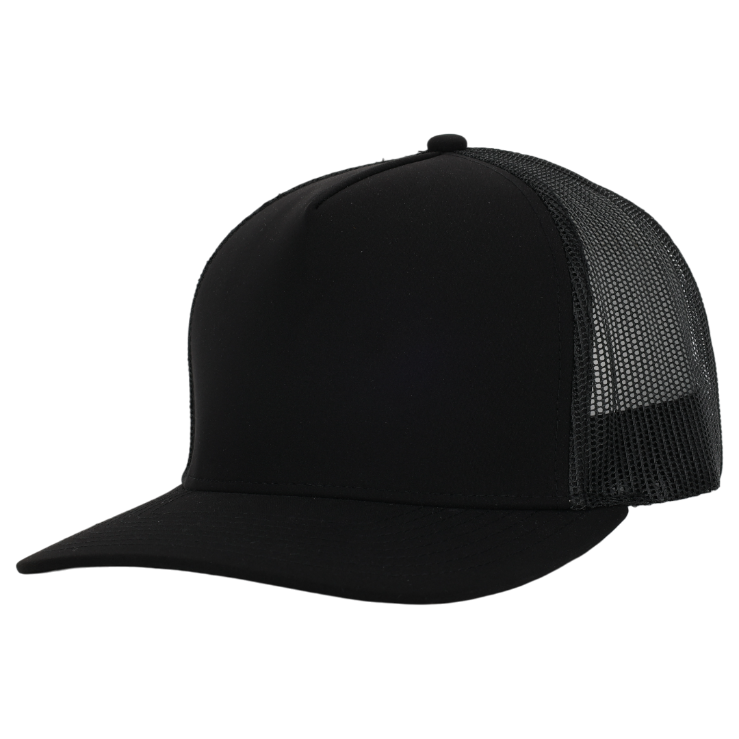 Black Mesh Signature Waterproof Hat