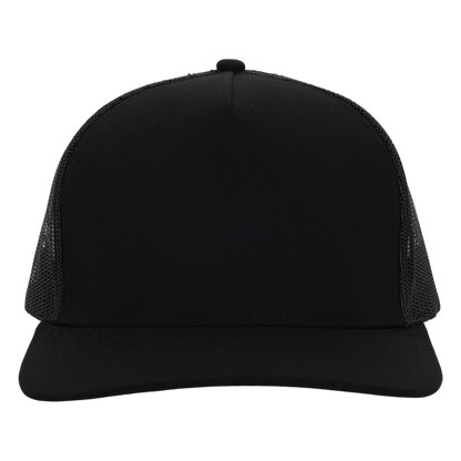Black Mesh Signature Waterproof Hat