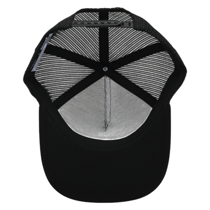 Black Mesh Signature Waterproof Hat