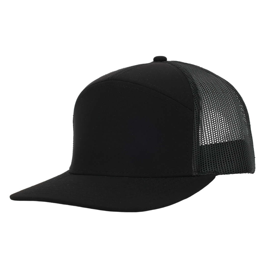 Black Mesh Tradesman Waterproof Hat