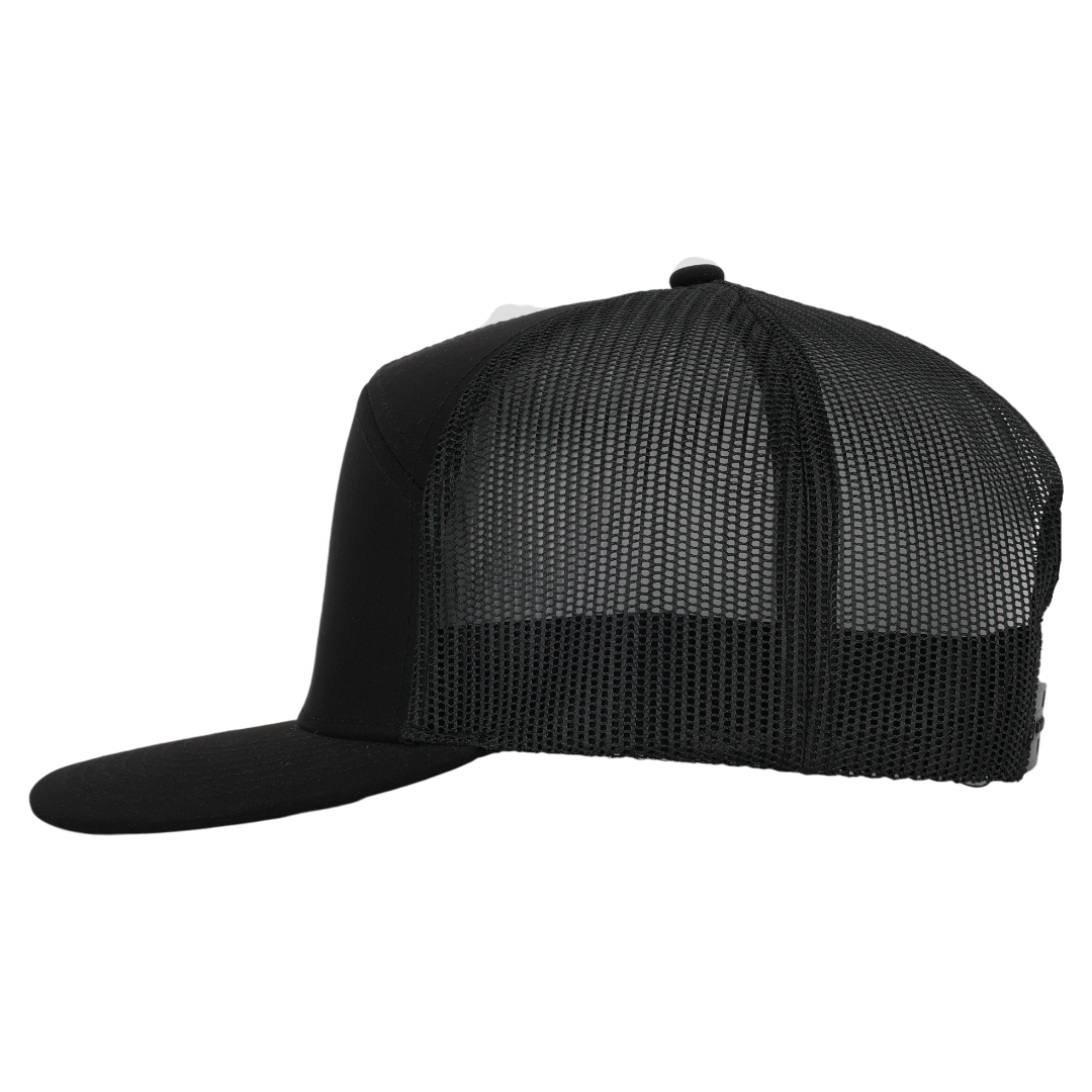Black Mesh Tradesman Waterproof Hat