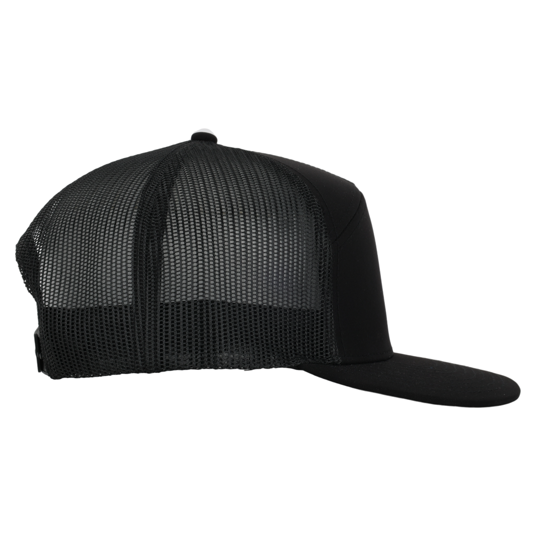 Black Mesh Tradesman Waterproof Hat