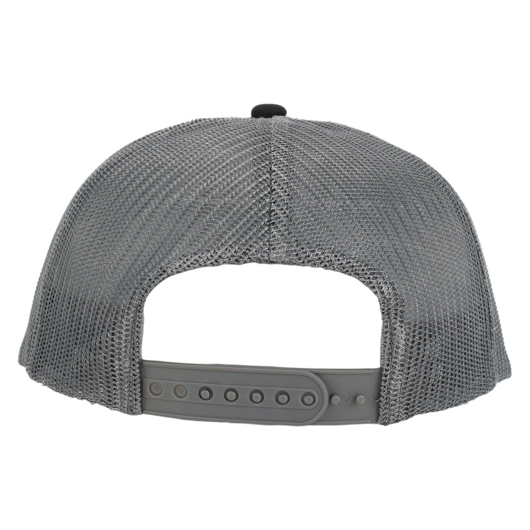 Black & Charcoal Mesh Low Pro Waterproof Hat