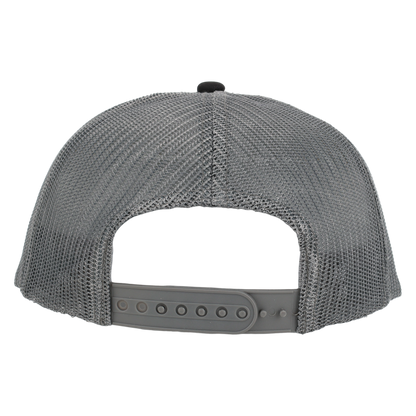 Black & Charcoal Mesh Low Pro Waterproof Hat