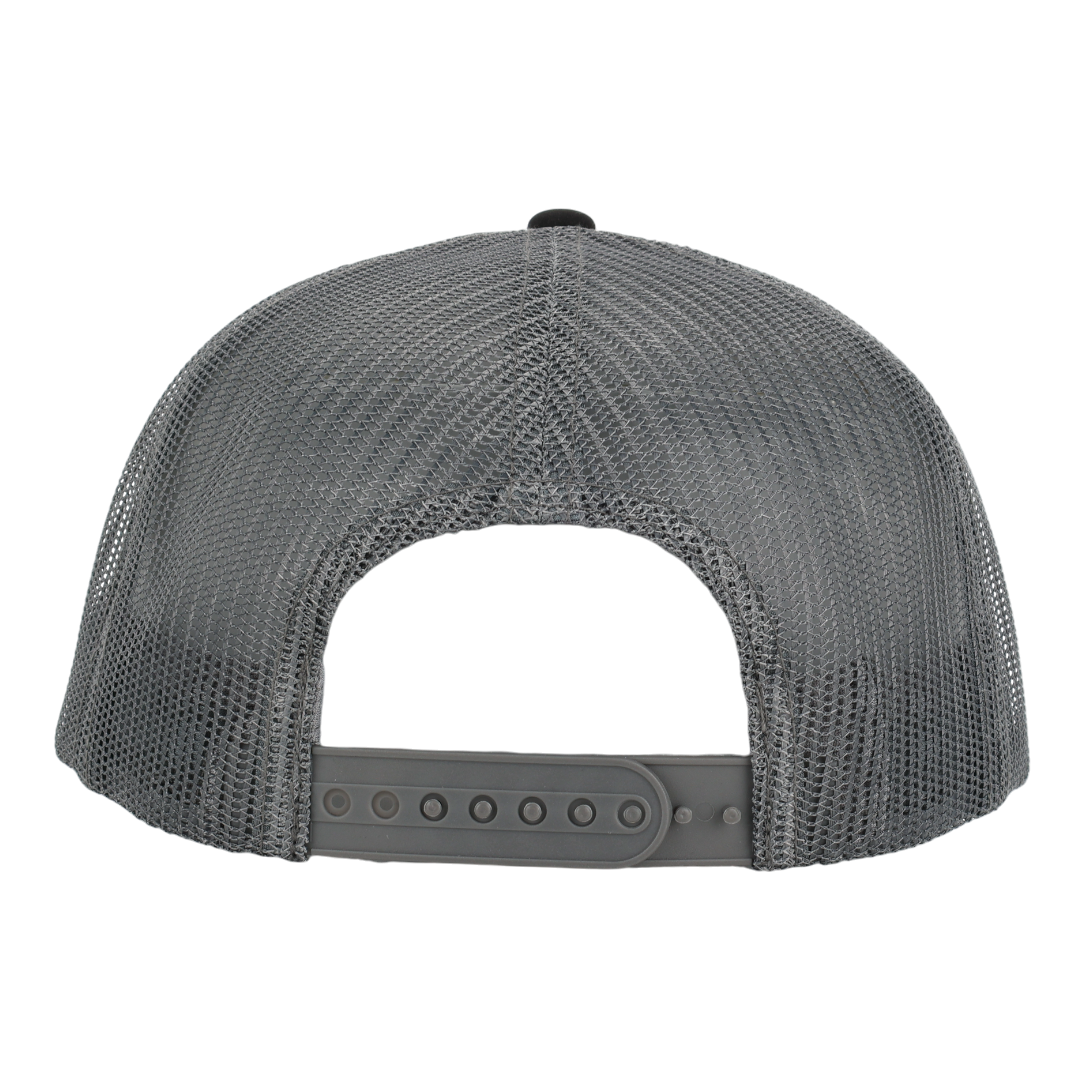 Black & Charcoal Mesh Tradesman Waterproof Hat