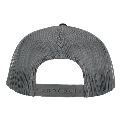 Black & Charcoal Mesh Tradesman Waterproof Hat
