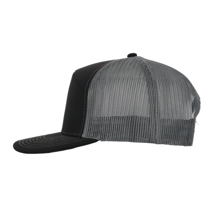 Black & Charcoal Mesh Tradesman Waterproof Hat