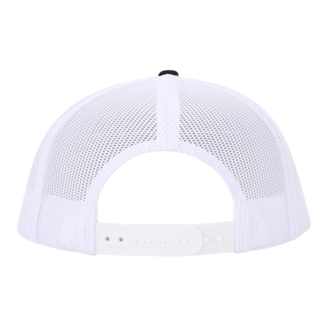 Black & White Mesh Signature Waterproof Hat