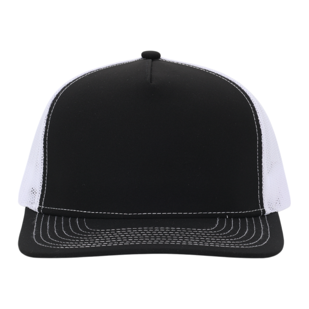 Black & White Mesh Signature Waterproof Hat