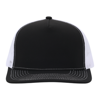 Black & White Mesh Signature Waterproof Hat
