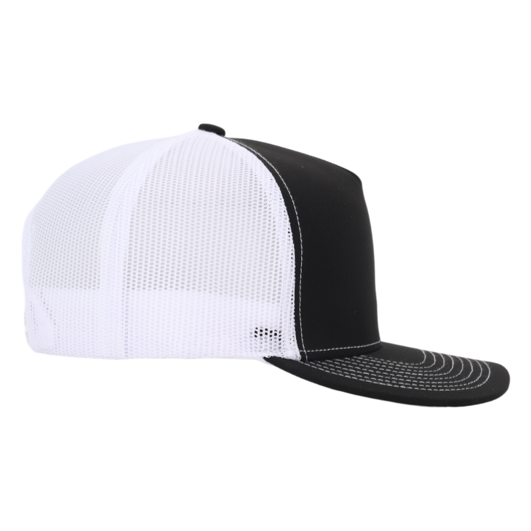 Black & White Mesh Signature Waterproof Hat