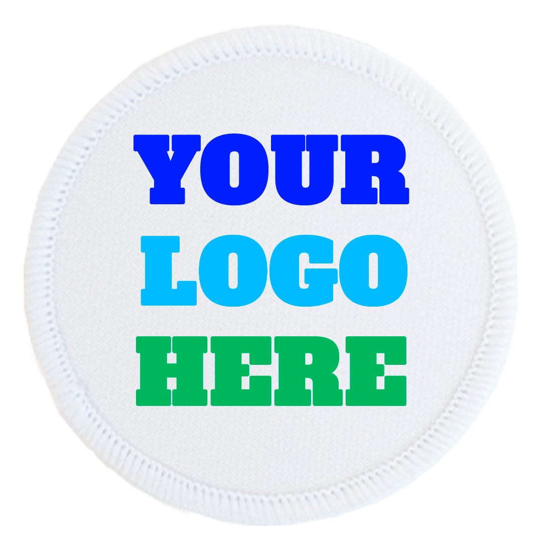 White Fabric Patch